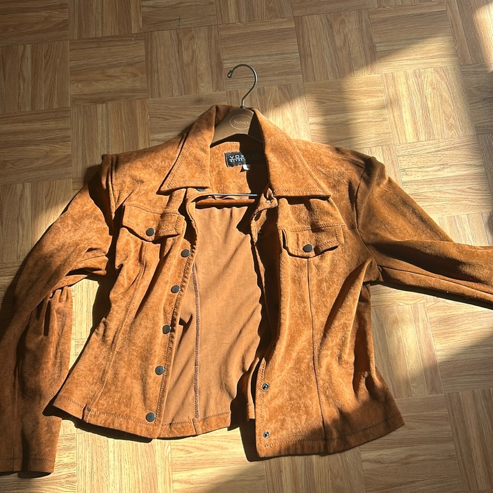 Suede Blazer